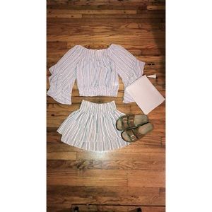 2 Piece Matching Crop top set
